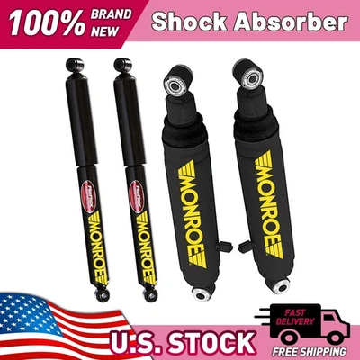 Monroe Shock Absorbers Front Rear fits 1992 1993 1994 1995 1996 Ford F-250 4.9L - Image 1 of 4