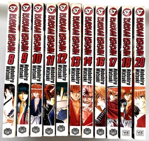Rurouni Kenshin Manga Vol. 8-14, 16-18, 20 (11 Volumes) by Nobuhiro Watsuki - Picture 1 of 24