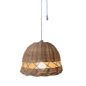 Enhances Your Space with the Warm and Inviting Atmospheres of Rattan Lampshade - Bild 1 von 8