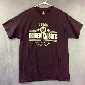 Vegas Golden Knights Shirt Men’s Large Hockey Club Graphic Print Hanes Tagless - Picture 1 of 8