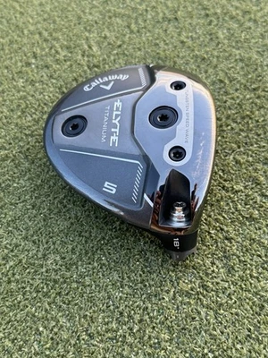 TOUR ISSUE CALLAWAY ELYTE Titanium 5 WOOD 18* HEAD ONLY - Image 1 of 4
