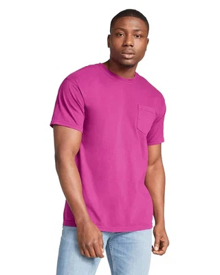 Camiseta Banana Republic Para Hombres Púrpura Cuello Redondo Puntada Única Manga Corta Talla L Foto 1 de 4