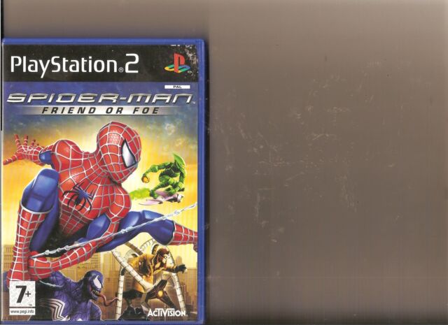 SpiderMan Friend or Foe jogo playstation ps2 + fini - Escorrega o Preço