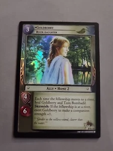 TARJETA DE ALUMINIO DESCIFRADOR LOTR REFLEXIONES GOLDBERRY RIVER-DAUGHTER 9R+51 - Imagen 1 de 2