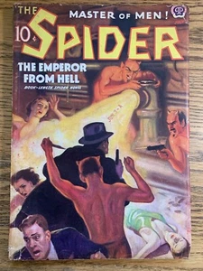 Pulp Magazine The Spider Master of Men July 1938 Vintage Pulp - Picture 1 of 6