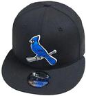 New Era St.Louis Cardinals Noir Bleu Cooperstown Snapback Cap 9Fifty Limité