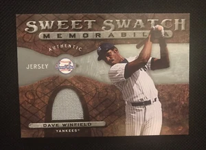 MAGLIA CARD USATA GIOCO AUTENTICO CERTIFICATO DAVE WINFIELD NY YANKEES - Foto 1 di 2