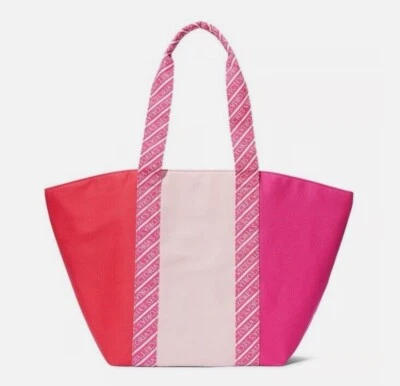 Совершенно новый Victoria's Secret розовый многоцветный коллекционная сумка с короткими ручками - Изображение 1 из 4