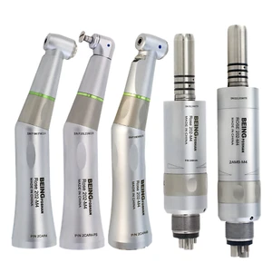 BEING Dental Prophy Hygiene Handpiece 4:1 Contra Angle Air Motor LED 4 6 Holes - Picture 1 of 127