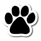 Paw Print Magnet 5 inch Blank Black Paw Decal Great for Car Truck SUV or Fridge