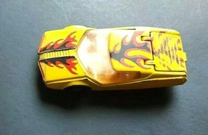 Datsun 128X MATCHBOX Yellow w/ Flames Superfast No. 33 Lesney 1973 England - Picture 1 of 7