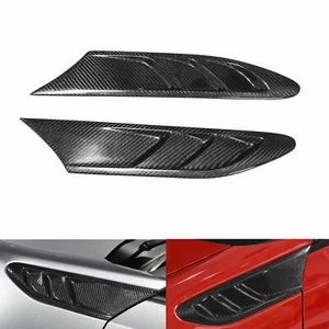 Real Carbon Fiber Fender Fin Vent For Subaru BRZ Toyota 86 Scion FR-S - Picture 1 of 6