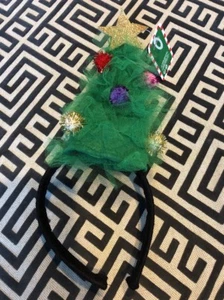 Claire’s Mädchen Weihnachtsbaum Stirnband - Bild 1 von 6