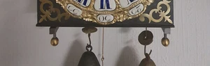 Comtoise Pendule Eisen Uhr Exklusive  Wandhalterung 4 fach verstellbar - Bild 1 von 3