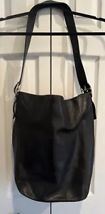 Coach Bucket XL Legacy Tote 9151 Vintage Schwarz Leder Schultertasche Boho - Bild 1 von 12