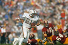Super Bowl Vii, Miami Dolphins Jim Kiick In Action Vs Washin - 1973 Old Photo 2