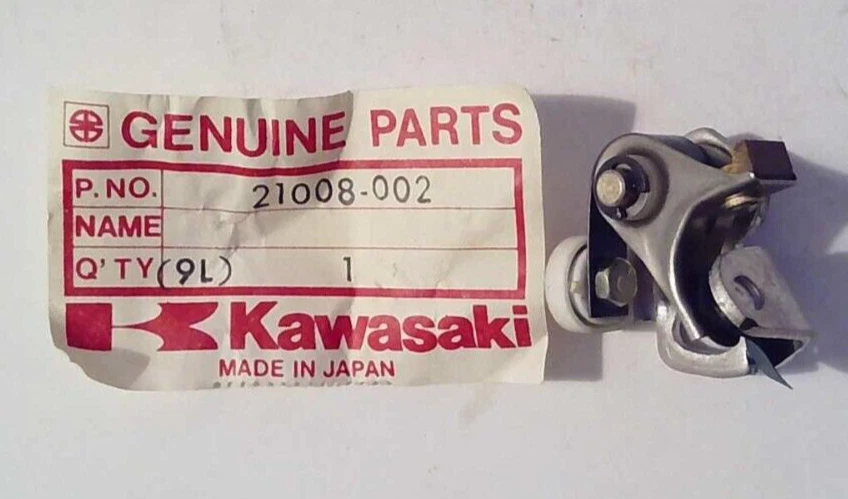 NOS Kawasaki 1966 D1 1971 MT1 Contact Breaker Point Assembly 21008-002 NEW OEM - Image 1 of 1