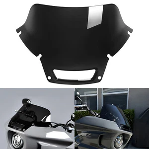 Black Windshield Windscreen Fit For Harley Low Rider ST FXLRST 1YXZ 2022-2024 US - Picture 1 of 13