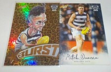 2020 Select Footy Stars Starburst Leopard card Geelong #SBL26 Luke Dahlhaus
