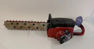 Gemmy Halloween Horror Slasher Chainsaw Moving Animated Sound Prop 22"
