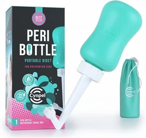 NEU Cynpel Peri Flasche tragbares Bidet Sprayer mit Reisetasche 450 ml postpartal - Bild 1 von 5