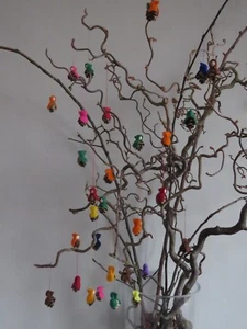 10 x  Zapfen Wichtel Zapfenwichtel Zwerg Waldorf Jahreszeitentisch farbig groß  - Bild 1 von 1