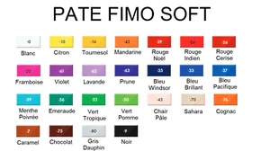 Pain de pâte fimo soft 56g couleur au choix: - Imagen 1 de 25