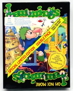 Lemmings und Oh No More Lemmings Double Pack Special 3,5 DISKETTE PC Big Box OVP - Bild 1 von 16