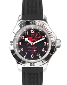 Reloj Vostok Amphibia 120657 Scuba Dude Diver Mecánico Automático VENDEDOR DE EE. UU. - Imagen 1 de 9
