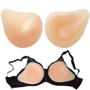 Mastektomie Silikon Brustform weiche Prothese gefälschter Boob BH Enhancer Einsatz - Bild 1 von 10