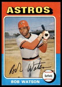1975 Topps #227 Bob Watson Houston Astros