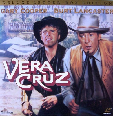 Vera Cruz, 1954, Burt Lancaster and Gary Cooper. Deluxe Letter-Box Edition, RARE - Image 1 of 2