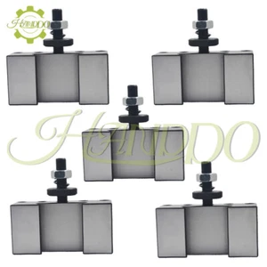 Soporte de poste de herramienta de cambio rápido BXA #1 250-201 torneado y revestimiento para torno EE. UU. 5 piezas - Imagen 1 de 10
