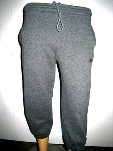 Size 8 Kids Grey Reebok Sweat Pants Elastic/Drawstring Waist Ankle Elastic - Picture 1 of 6