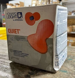 Howard Leight QD-5G Ear Plugs Uncorded Foam Universal 26dB NRR 125 Pairs/ Box - Picture 1 of 2
