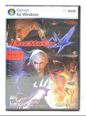 Devil May Cry 4 (PC, 2008) Factory Sealed Brand New - Image 1 of 4
