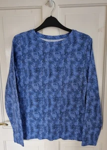 Women's Long Sleeve Fitted T-Shirt Size 16 - Picture 1 of 4