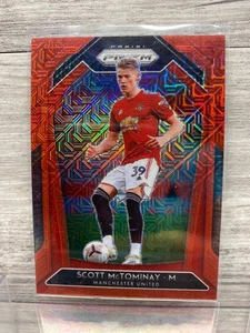 Mojo rojo Prizm Premier League 2020-21 Panini Prizm/135 Scott McTominay #7 - Imagen 1 de 2