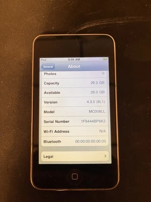 Apple iPod Touch 3-го поколения черный/серебристый, 32GB, Mc008ll - Изображение 1 из 4