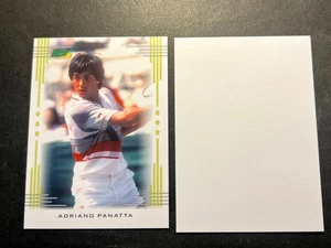 2007 Ace Authentic gelb LEERE RÜCKSEITE PROOF FEHLENDES AUTO & #/5 Adriana Panatta - Bild 1 von 1