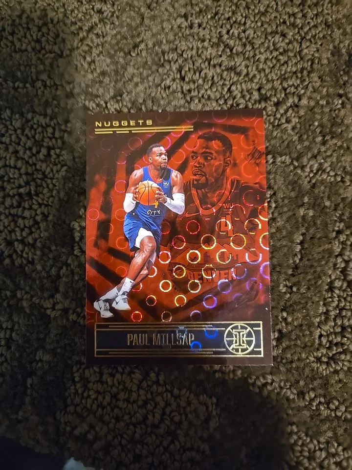 2020 - 21 帕尼尼幻想保罗·米尔斯普 #98 亚洲红色完好! — 第 1/1 张图片