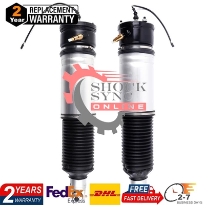 Rear Pair Air Suspension Struts For BMW E65 E66 745i 750i 745Li 750Li 760Li EDC - Image 1 of 4