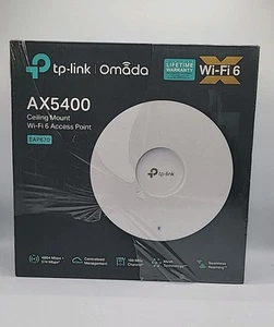TP-Link EAP670 V2 Omada WiFi 6 Ultra- Slim AX5400 Wireless 2.5G Access Point - Picture 1 of 5