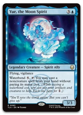 Yue, the Moon Spirit #83 (NM) TLA Magic MTG - Image 1 of 2