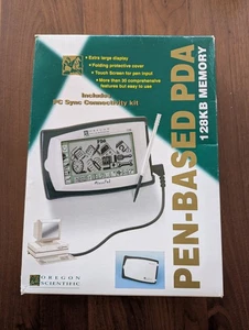 Oregon Scientific Pen-based PDA 128KB Memory PD283-128 PC Sync Connectivity NEW - Photo 1 sur 6