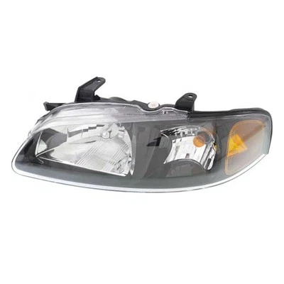 For 02-03 Sentra SE-R Front Headlight Headlamp Black Interior w/Bulb Driver Side Foto 1 de 4