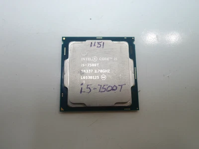 Intel Core i5-7500T 4 Cores 4 Threads 2.7GHz LGA1151 CPU - Image 1 of 3