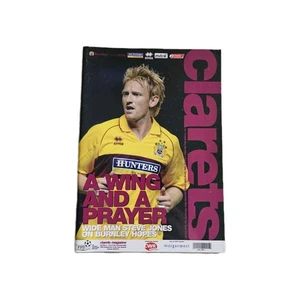 BURNLEY V CARDIFF CITY 9 MARCH 2007 QUALITY PROG VGC - Picture 1 of 2