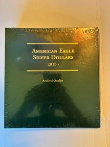 Álbum de monedas Littleton LCA79 American Silver Eagle 2015 - TOTALMENTE NUEVO - SELLADO - Imagen 1 de 7