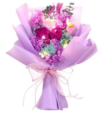 Preserved Flower Boquet Forever Nautral Gifts Valentines, Mother's, Anniversary - Image 1 of 4
